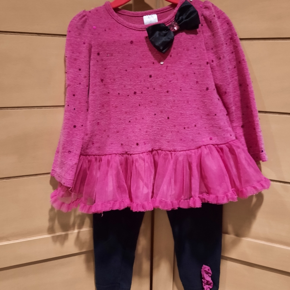 Swiggles Dressy Cute 2TGirl Black / Pink